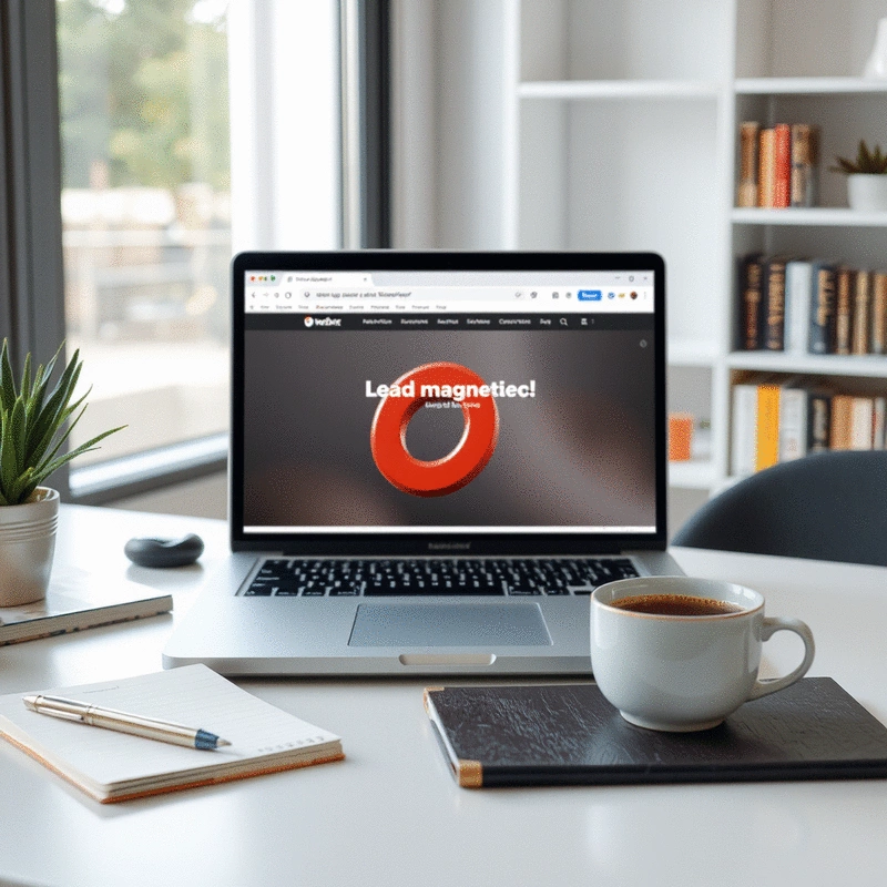 creating a lead magnet to attract more website traffic