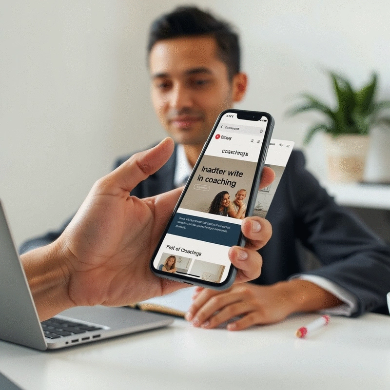 optimizing coaching website for mobile users